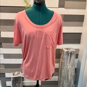 White Crow Soft Pink Short Sleeve Tee